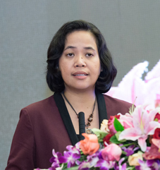 印度尼西亚驻华使馆经济处一秘纳迪亚介绍《印度尼西亚国家投资政策》
