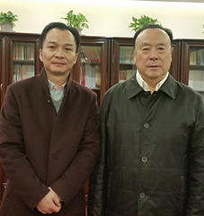 十一届全国政协副主席白立忱亲切会见方国辉秘书长
