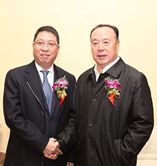 十一届全国政协副主席白立忱亲切会见江文填执行理事长